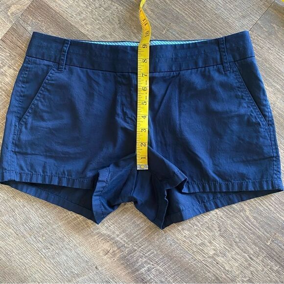 J. Crew Shorts Broken In Chino Navy Blue Cotton Preppy 6 - Picture 9 of 11